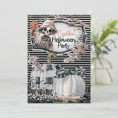 ハローウィンパーティ招待状 招待状 (スタンド正面)