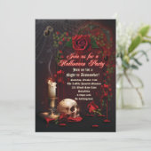 ハローウィンパーティ招待状 招待状 (スタンド正面)