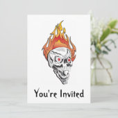 ハローウィンパーティ招待状 招待状 (スタンド正面)