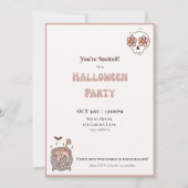 ハローウィンパーティ招待状 招待状 (正面)