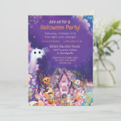 ハローウィンパーティ招待状 招待状 (スタンド正面)