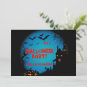 ハローウィンパーティ招待状 招待状 (スタンド正面)