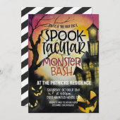 ハローウィンパーティ招待状 招待状 (正面/裏面)