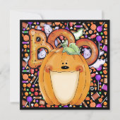 ハローウィンパーティ招待状 招待状 (正面)