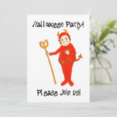 ハローウィンパーティ招待状 招待状 (スタンド正面)