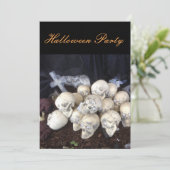 ハローウィンパーティ招待状 招待状 (スタンド正面)