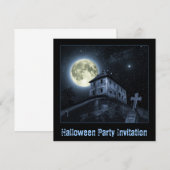 ハローウィンパーティ招待状 招待状 (正面/裏面)