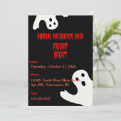 ハローウィンパーティ招待状 招待状 (スタンド正面)