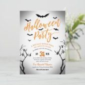ハローウィンパーティ招待状 招待状 (スタンド正面)