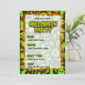 ハローウィンパーティ招待状 招待状 (スタンド正面)