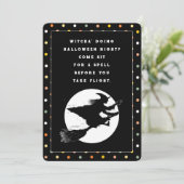 ハローウィンパーティ招待状 招待状 (スタンド正面)