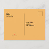 ハローウィンパーティ招待状 案内ポストカード (裏面)