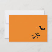 ハローウィンパーティ招待 サンキューカード (裏面)