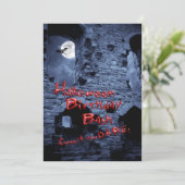 ハローウィンパーティ招待 招待状 (スタンド正面)