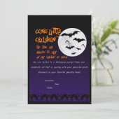 ハローウィンパーティ招待 招待状 (スタンド正面)