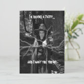 ハローウィンパーティ招待 招待状 (スタンド正面)