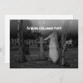 ハローウィンパーティ招待 招待状 (正面/裏面)