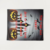 ハローウィンパーティ時間はあえてもし参加 タペストリー (正面(横))