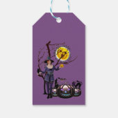 ハローウィンパーティ時間（紫） ギフトタグ (裏面)
