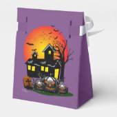 ハローウィンパーティ時間（紫） フェイバーボックス (裏面サイド)