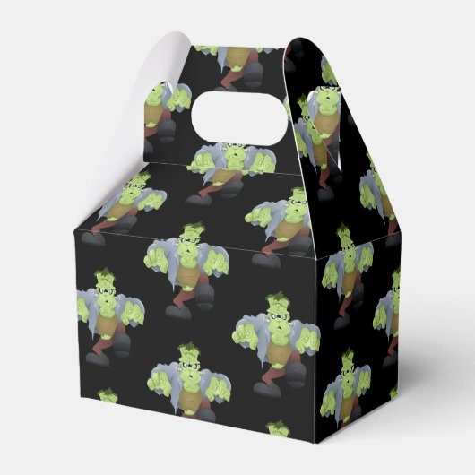 ハローウィンパーティ治療箱 フェイバーボックス (正面サイド)