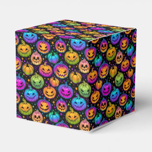 ハローウィンパーティ治療箱 フェイバーボックス (裏面サイド)