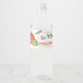 ハローウィンパーティ猫 ペットボトルラベル (正面)