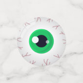 ハローウィンパーティ眼球食器テーブルデコール コンフェッティ (スモール正面)