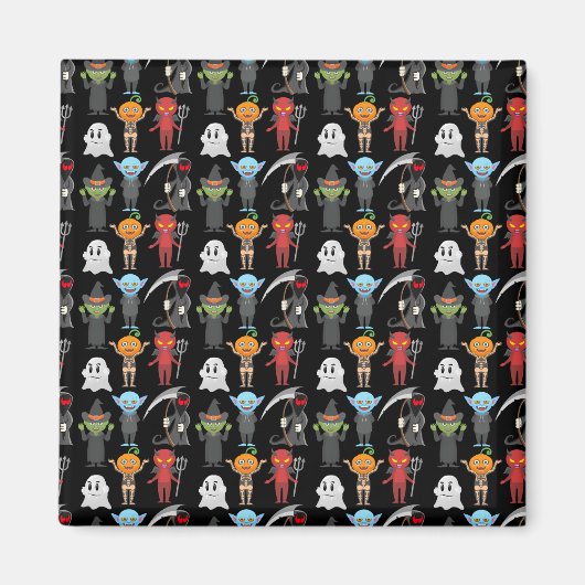 ハローウィンパーティ磁石 マグネット (正面)