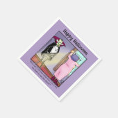 ハローウィンパーティ笑わされるナプキン スタンダードカクテルナプキン (角)