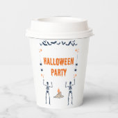 ハローウィンパーティ紙カップ 紙コップ (裏面)