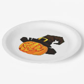 ハローウィンパーティ紙プレート ペーパープレート (アングル)