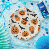 ハローウィンパーティ紙プレート。 ペーパープレート (パーティー)