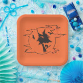 ハローウィンパーティ紙プレート ペーパープレート (パーティー)