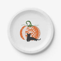 ハローウィンパーティ紙プレート