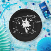 ハローウィンパーティ紙プレート ペーパープレート (パーティー)