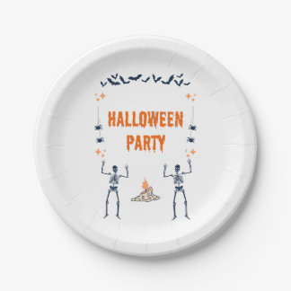 ハローウィンパーティ紙プレート ペーパープレート
