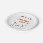 ハローウィンパーティ紙プレート ペーパープレート (アングル)