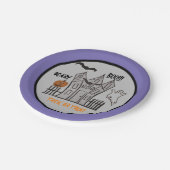 ハローウィンパーティ紙プレート ペーパープレート (アングル)