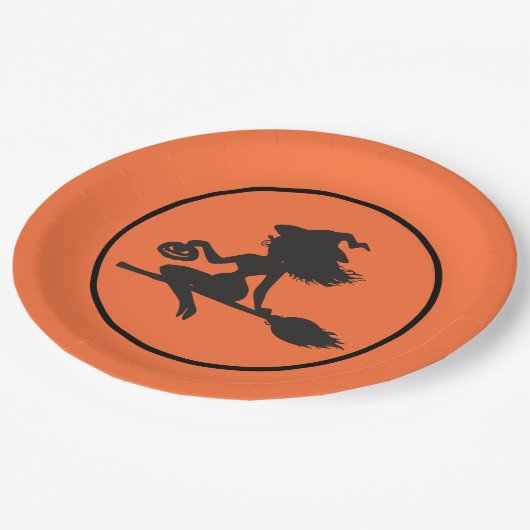 ハローウィンパーティ紙プレート ペーパープレート (アングル)