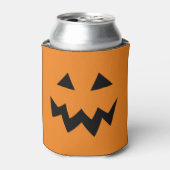 ハローウィンパーティ缶クーラーとカボチャ顔 缶クーラー (缶正面)