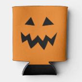 ハローウィンパーティ缶クーラーとカボチャ顔 缶クーラー (正面)