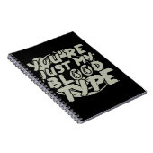 ハローウィンパーティ血 ノートブック (右側)