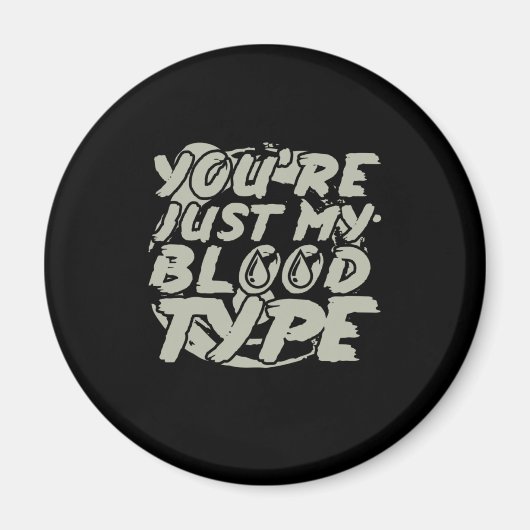 ハローウィンパーティ血 マグネット (正面)