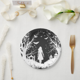 ハローウィンパーティ装飾、墓地バルーン ペーパープレート