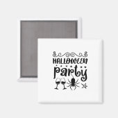 ハローウィンパーティ誕生日 マグネット (正面/裏面)