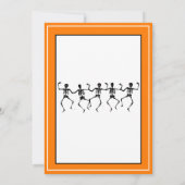 ハローウィンパーティ踊り骨格カスタム 招待状 (裏面)