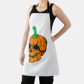 ハローウィンパーティ面白いハロウィーンパンプキン エプロン (インサイチュ)