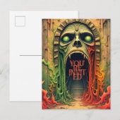 ハローウィンパーティ インビテーションポストカード (正面/裏面)