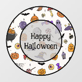 ハローウィンパーティ ウィンドウサイン (シート)